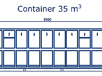 Container 35 cbm